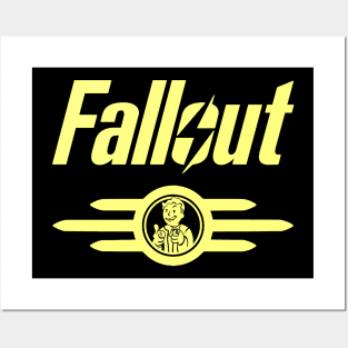 Vault Boy Logo Posters and Art